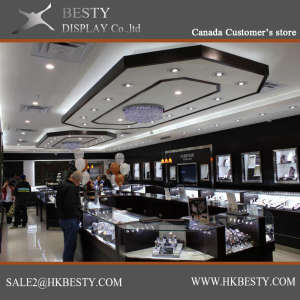 Jewelry Store Display Showcase Design